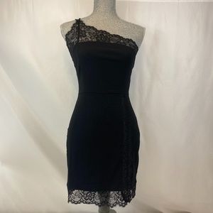 Free People Black Premonitions Bodycon Dress